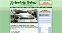 Desktop Screenshot of eurasiamotors.com